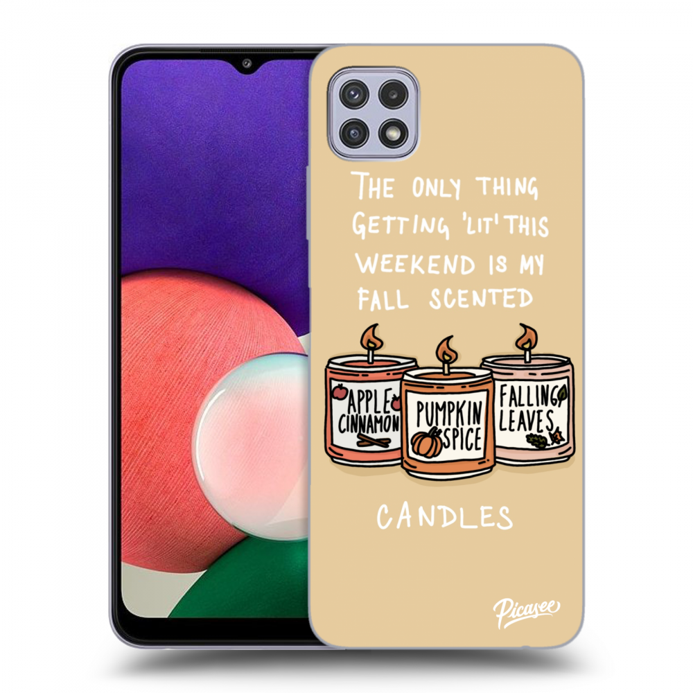 Picasee ULTIMATE CASE za Samsung Galaxy A22 A226B 5G - Candles