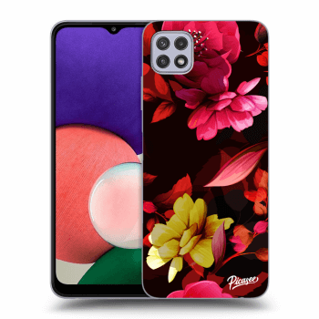Ovitek za Samsung Galaxy A22 5G A226B - Dark Peonny