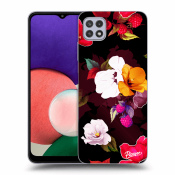 Picasee ULTIMATE CASE za Samsung Galaxy A22 A226B 5G - Flowers and Berries