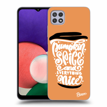 Ovitek za Samsung Galaxy A22 5G A226B - Pumpkin coffee