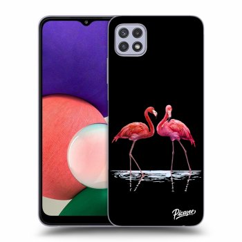 Ovitek za Samsung Galaxy A22 A226B 5G - Flamingos couple