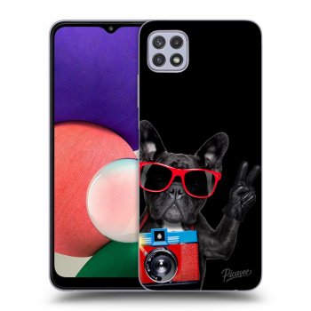 Ovitek za Samsung Galaxy A22 A226B 5G - French Bulldog