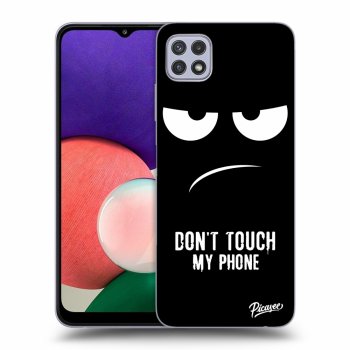 Picasee ULTIMATE CASE za Samsung Galaxy A22 A226B 5G - Don't Touch My Phone