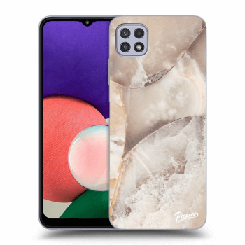 Ovitek za Samsung Galaxy A22 A226B 5G - Cream marble