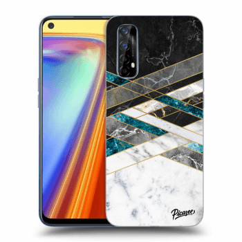 Ovitek za Realme 7 - Black & White geometry