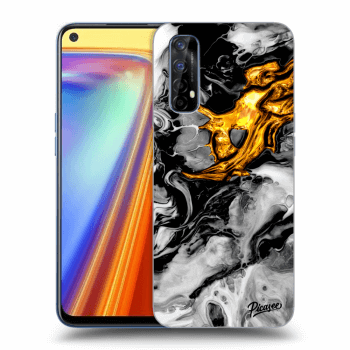 Ovitek za Realme 7 - Black Gold 2