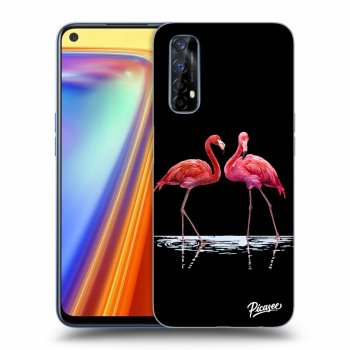Ovitek za Realme 7 - Flamingos couple
