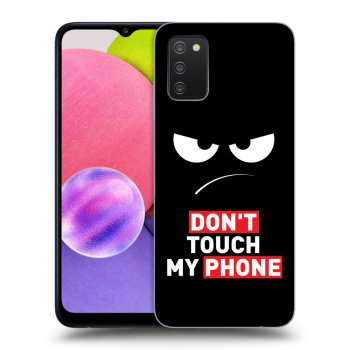 Picasee ULTIMATE CASE za Samsung Galaxy A02s A025G - Angry Eyes - Transparent