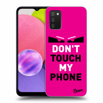 Ovitek za Samsung Galaxy A02s A025G - Shadow Eye - Pink
