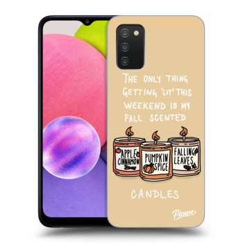 Ovitek za Samsung Galaxy A02s A025G - Candles