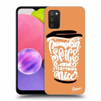 Ovitek za Samsung Galaxy A02s A025G - Pumpkin coffee