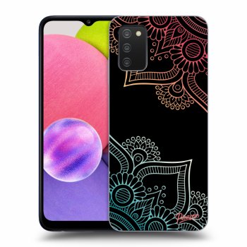 Ovitek za Samsung Galaxy A02s A025G - Flowers pattern