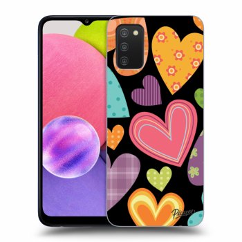 Ovitek za Samsung Galaxy A02s A025G - Colored heart