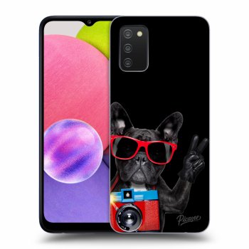 Ovitek za Samsung Galaxy A02s A025G - French Bulldog