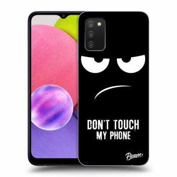 Picasee ULTIMATE CASE za Samsung Galaxy A02s A025G - Don't Touch My Phone