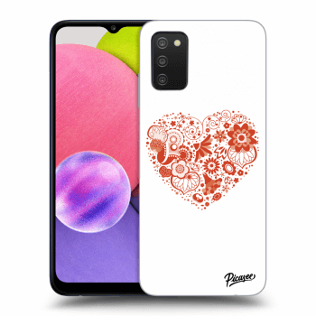 Ovitek za Samsung Galaxy A02s A025G - Big heart