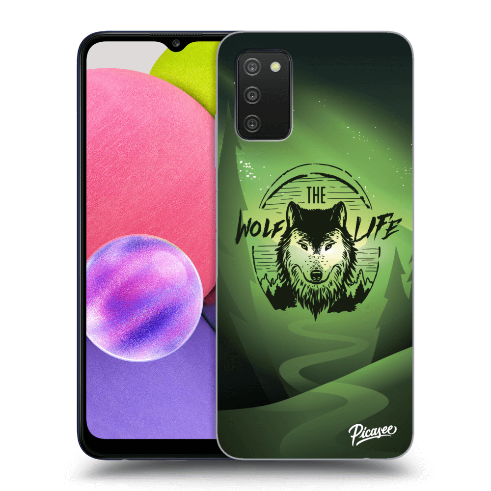 Picasee ULTIMATE CASE za Samsung Galaxy A02s A025G - Wolf life