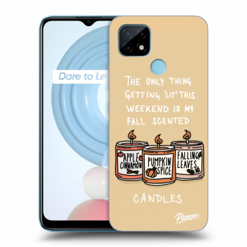Ovitek za Realme C21 - Candles