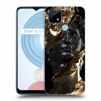 Ovitek za Realme C21 - Gold - Black