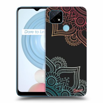 Ovitek za Realme C21 - Flowers pattern