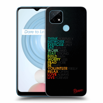 Ovitek za Realme C21 - Motto life