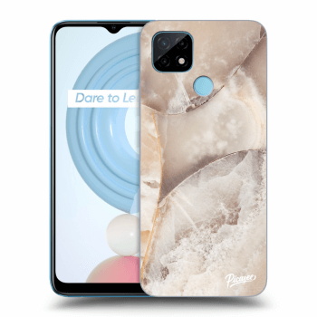 Ovitek za Realme C21 - Cream marble