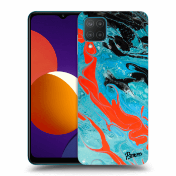 Ovitek za Samsung Galaxy M12 M127F - Blue Magma