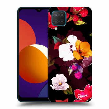 Picasee ULTIMATE CASE za Samsung Galaxy M12 M127F - Flowers and Berries