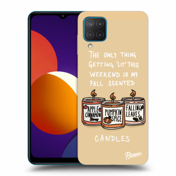 Ovitek za Samsung Galaxy M12 M127F - Candles