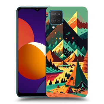 Picasee silikonski črni ovitek za Samsung Galaxy M12 M127F - Colorado