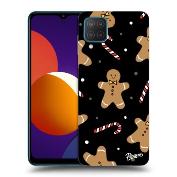 Picasee silikonski črni ovitek za Samsung Galaxy M12 M127F - Gingerbread
