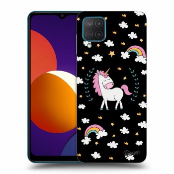 Ovitek za Samsung Galaxy M12 M127F - Unicorn star heaven