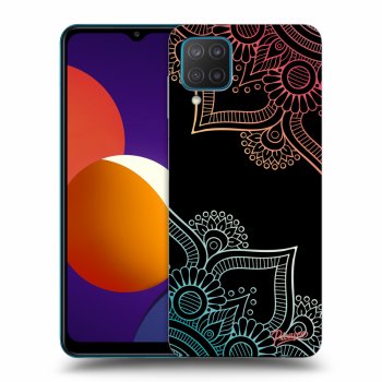 Ovitek za Samsung Galaxy M12 M127F - Flowers pattern