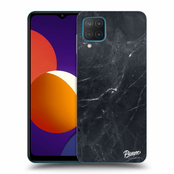 Ovitek za Samsung Galaxy M12 M127F - Black marble