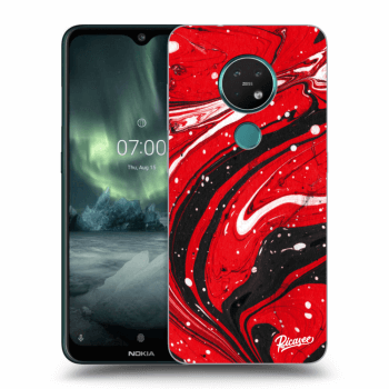 Ovitek za Nokia 7.2 - Red black