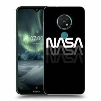 Picasee silikonski črni ovitek za Nokia 7.2 - NASA Triple