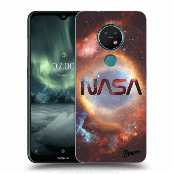 Picasee silikonski črni ovitek za Nokia 7.2 - Nebula