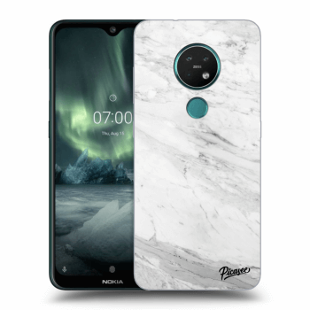 Ovitek za Nokia 7.2 - White marble