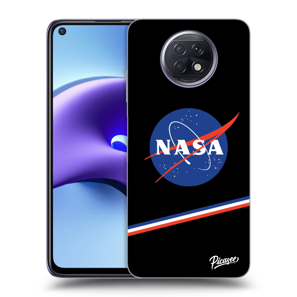 Picasee silikonski črni ovitek za Xiaomi Redmi Note 9T - NASA Original