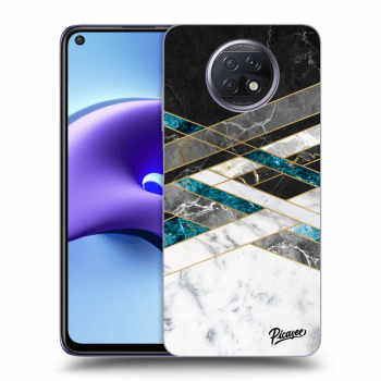 Ovitek za Xiaomi Redmi Note 9T - Black & White geometry