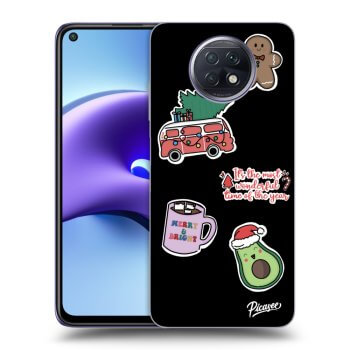 Ovitek za Xiaomi Redmi Note 9T - Christmas Stickers