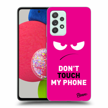 Ovitek za Samsung Galaxy A52s 5G A528B - Angry Eyes - Pink