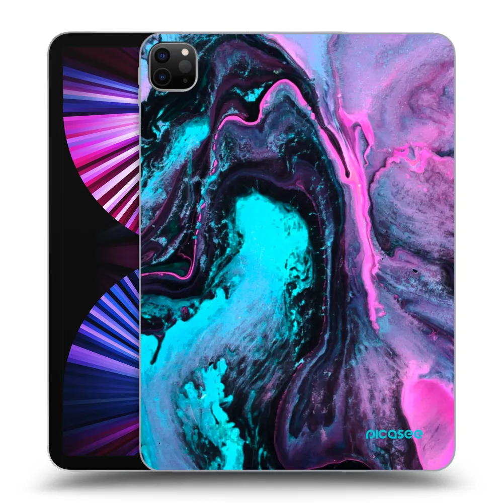 Picasee silikonski črni ovitek za Apple iPad Pro 11" 2021 (3.gen) - Lean 2