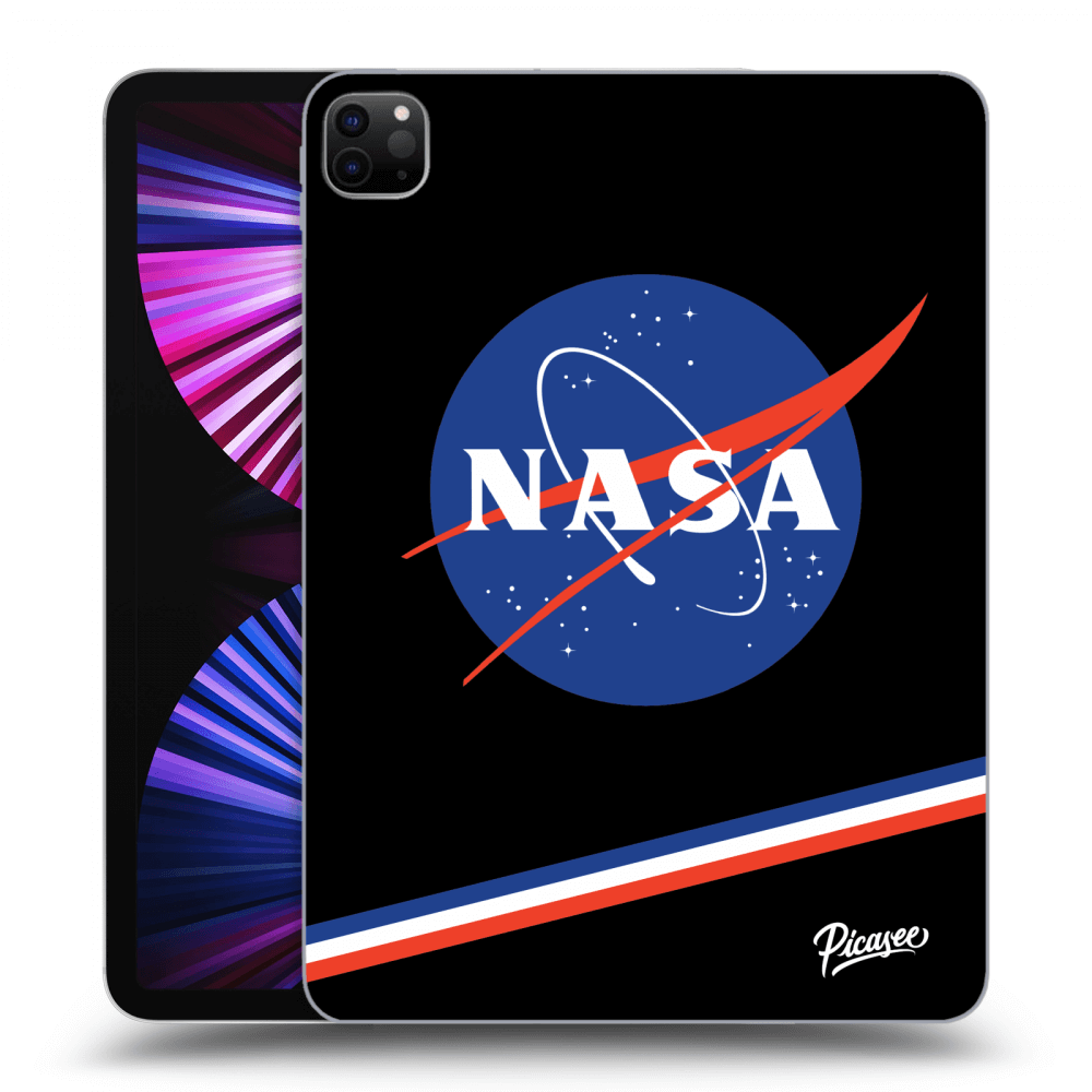 Picasee silikonski črni ovitek za Apple iPad Pro 11" 2021 (3.gen) - NASA Original
