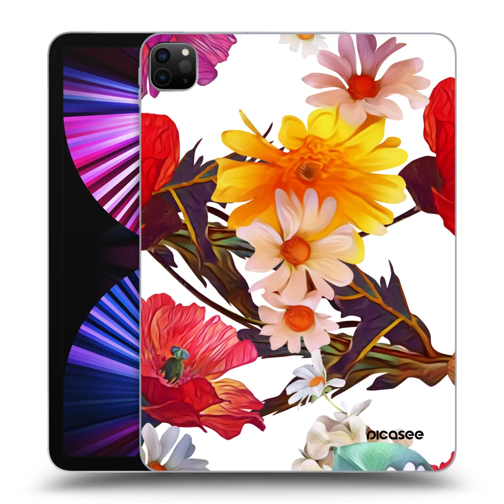 Picasee silikonski črni ovitek za Apple iPad Pro 11" 2021 (3.gen) - Meadow
