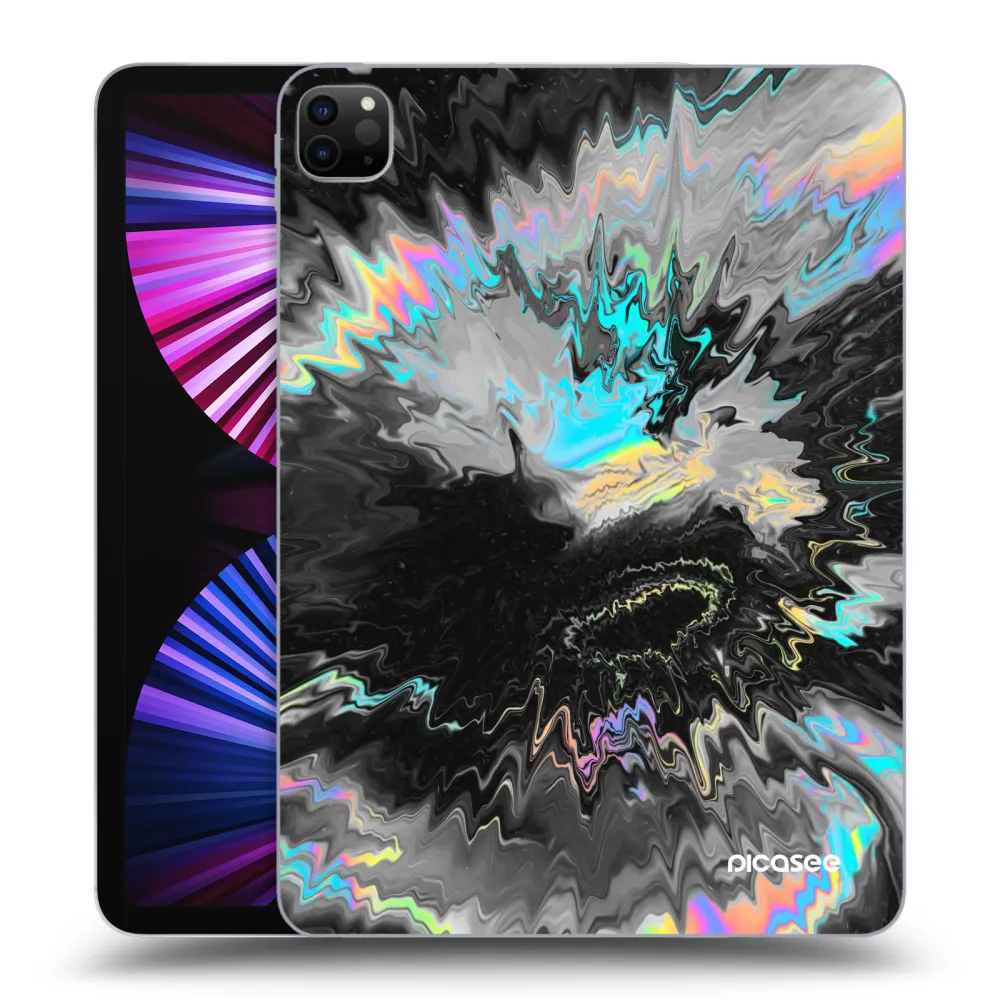 Picasee silikonski črni ovitek za Apple iPad Pro 11" 2021 (3.gen) - Magnetic