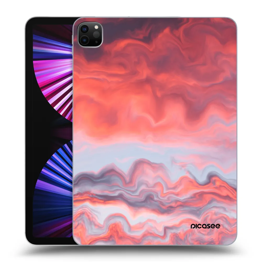Picasee silikonski črni ovitek za Apple iPad Pro 11" 2021 (3.gen) - Sunset