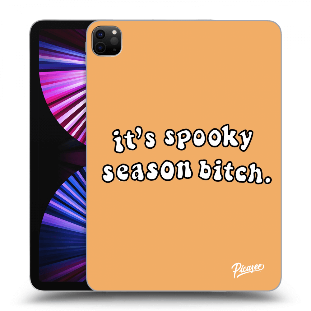 Picasee silikonski črni ovitek za Apple iPad Pro 11" 2021 (3.gen) - Spooky season