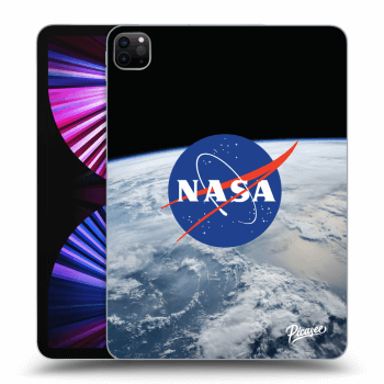 Picasee silikonski črni ovitek za Apple iPad Pro 11" 2021 (3.gen) - Nasa Earth