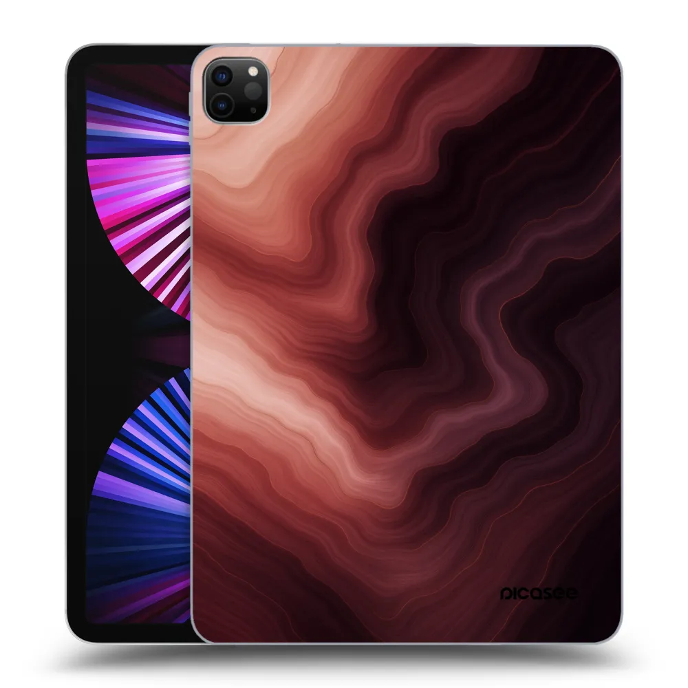 Picasee silikonski črni ovitek za Apple iPad Pro 11" 2021 (3.gen) - Rouge
